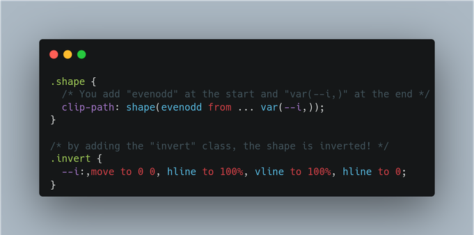 Overview of the CSS code from the provided link