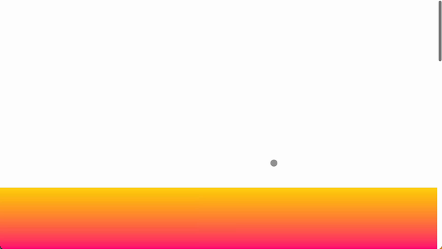 demo of the effect that shows scrolling and a gradient breaking into slices and being put back together as you scroll. a few variants of the effect.